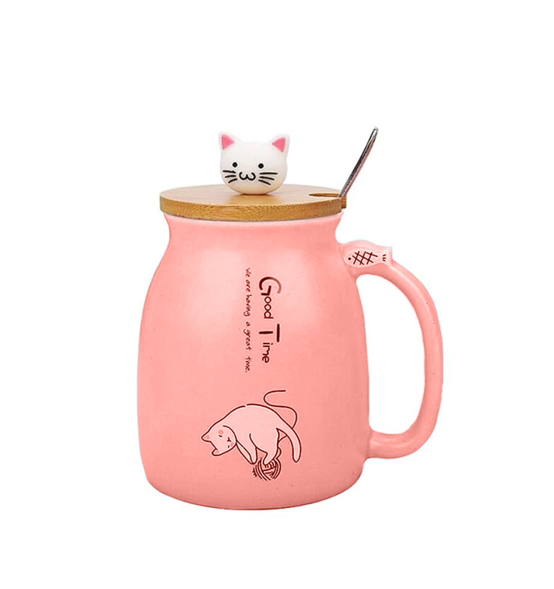 Cat ceramic cups