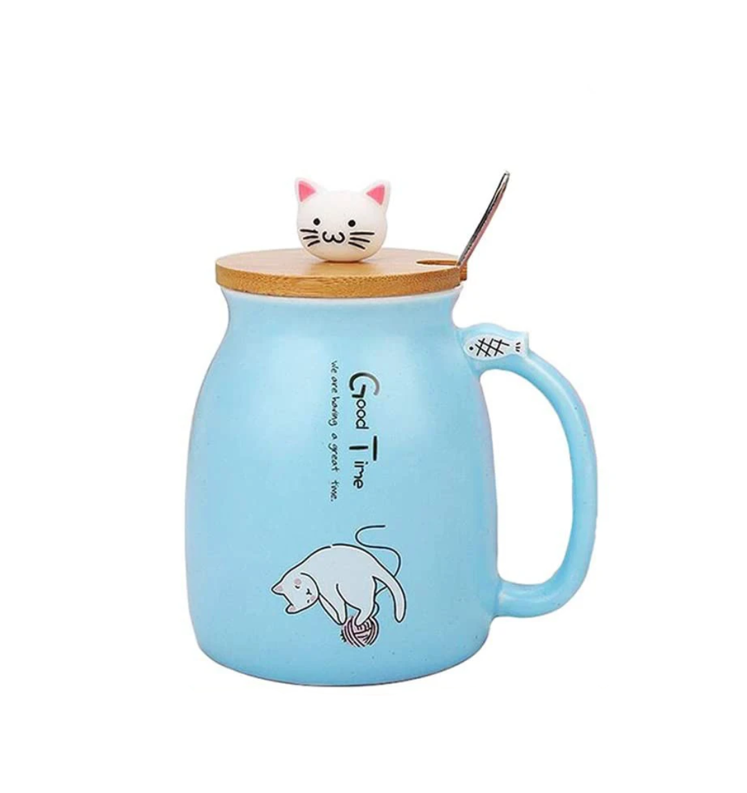 Cat ceramic cups